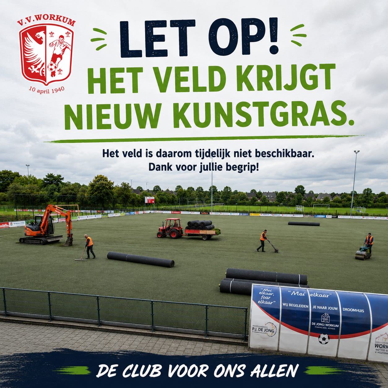 RENOVATIE HOOFDVELD
