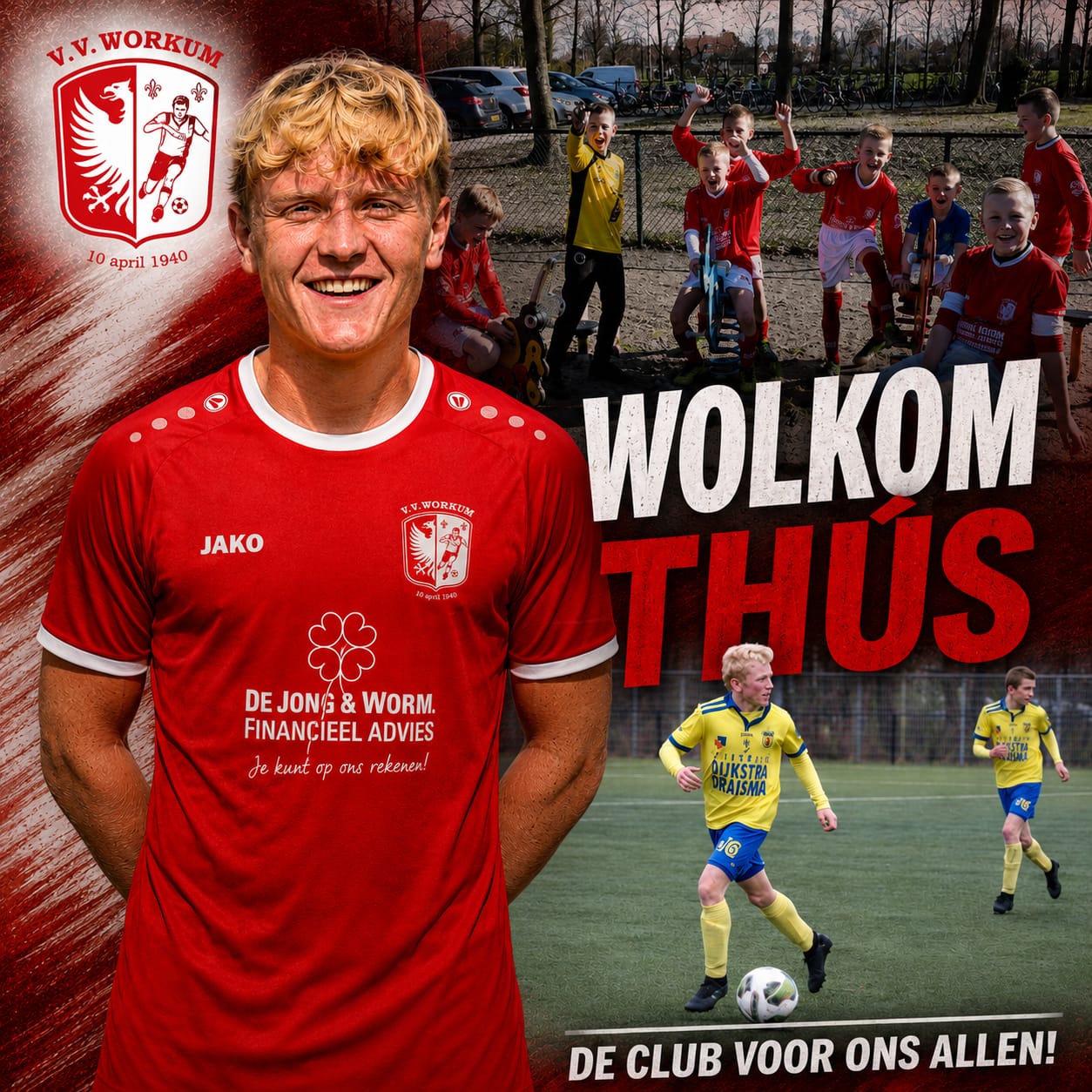 Wolkom thús Douwe de Jager